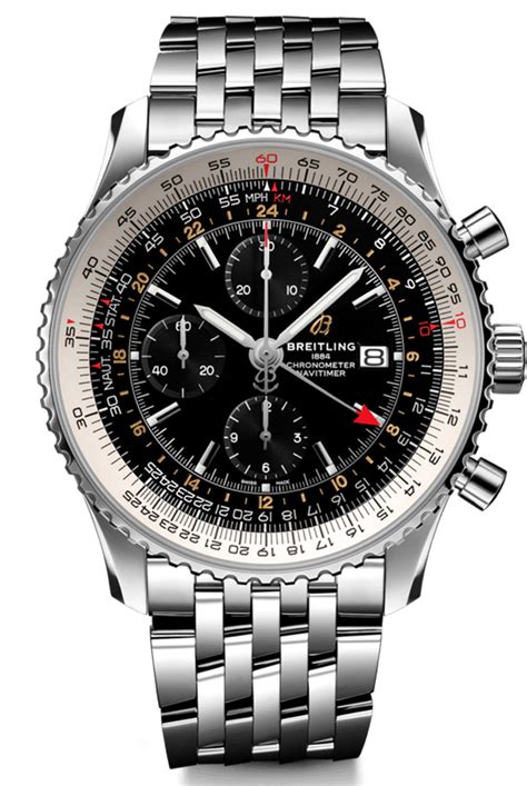 breitling gmt navitimer|Breitling Navitimer 46mm price.